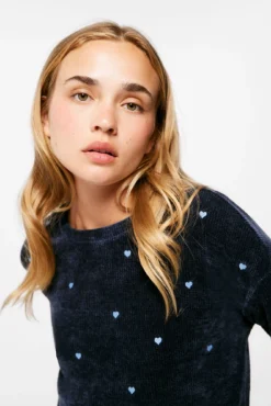 Women'secret Camiseta Chenilla Corazones 8 Women'secret Camiseta Chenilla Corazones -Women'secret Soldes Magasin P 007673210D1