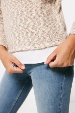 Women'secret Camiseta Chenilla Jaspeada -Women'secret Soldes Magasin P 007673451D4