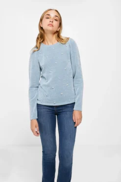 Women'secret Camiseta Chenilla Perlas -Women'secret Soldes Magasin P 007673888D1