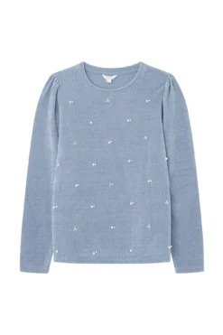 Women'secret Camiseta Chenilla Perlas -Women'secret Soldes Magasin P 007673888D8