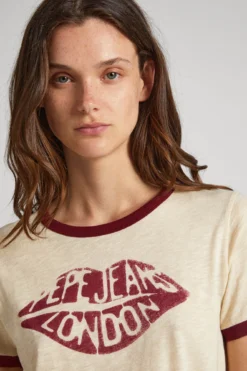 Women'secret Camiseta Estampado Labios -Women'secret Soldes Magasin P 014602550D1