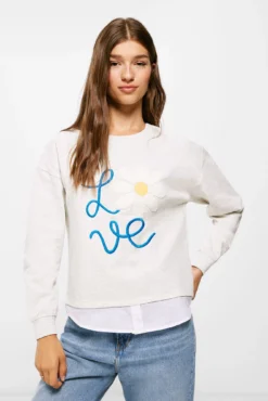 Women'secret Sudadera "Love" Margarita