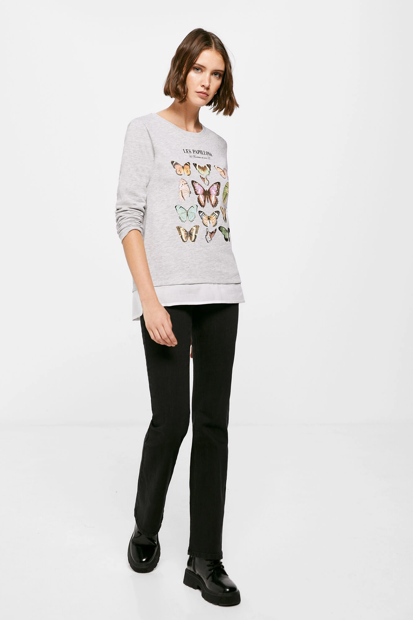 Women'secret Sudadera Bimateria "Les Papillons" 4 Women'secret Sudadera Bimateria "Les Papillons" – Image 4