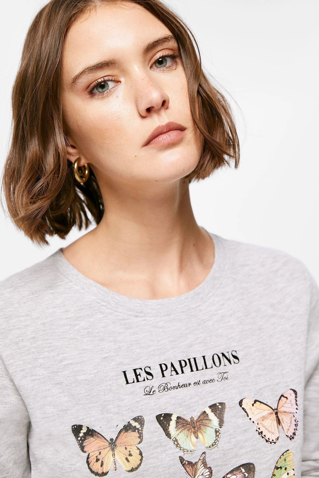 Women'secret Sudadera Bimateria "Les Papillons" 2 Women'secret Sudadera Bimateria "Les Papillons" – Image 2