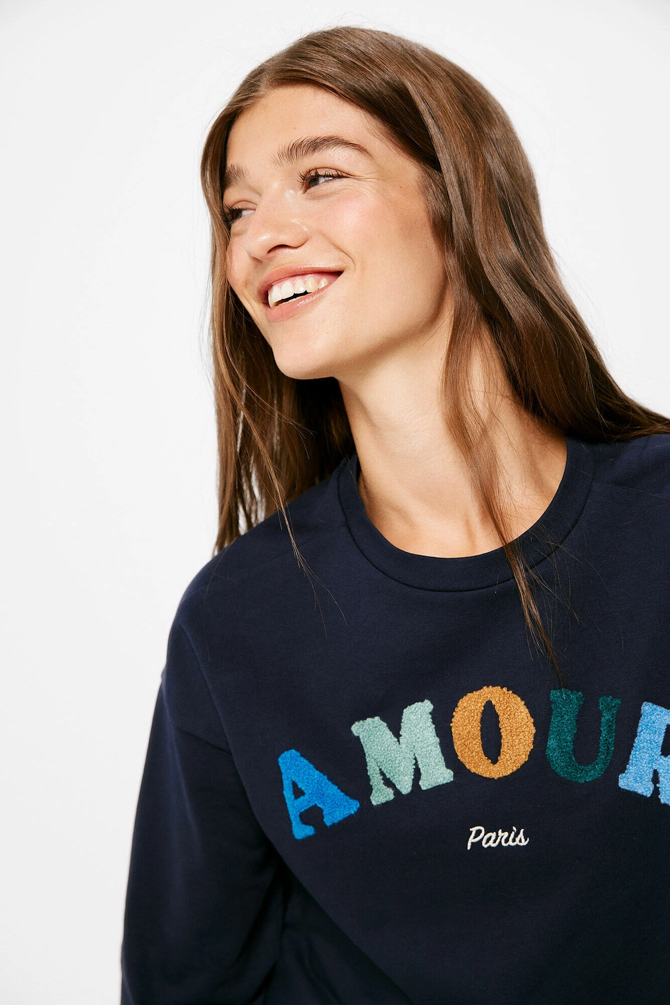 Women'secret Sudadera "Amour" Bimateria 2 Women'secret Sudadera "Amour" Bimateria – Image 2