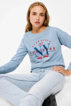 Women'secret Sudadera "NY" -Women'secret Soldes Magasin P 108623417D2