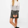 Women'secret Vestido Punto Color Block