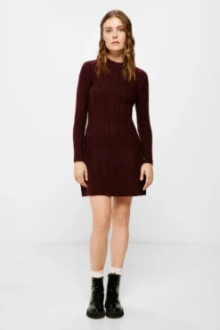 Women'secret Vestido Punto Cable Knit