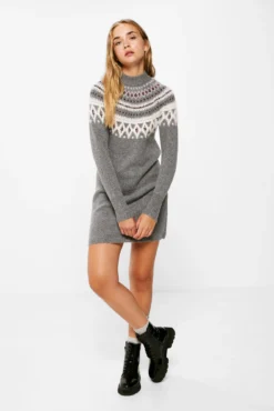 Women'secret Vestido Jacquard Cenefas