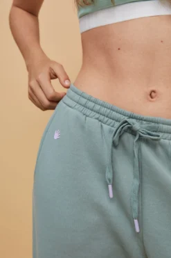 Women'secret Pantalón Largo Jogger Felpa Verde -Women'secret Soldes Magasin P 167611421D2