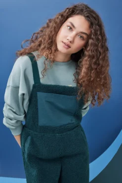 Women'secret Peto Largo Borreguito Verde 10 Women'secret Peto Largo Borreguito Verde -Women'secret Soldes Magasin P 167612720D1