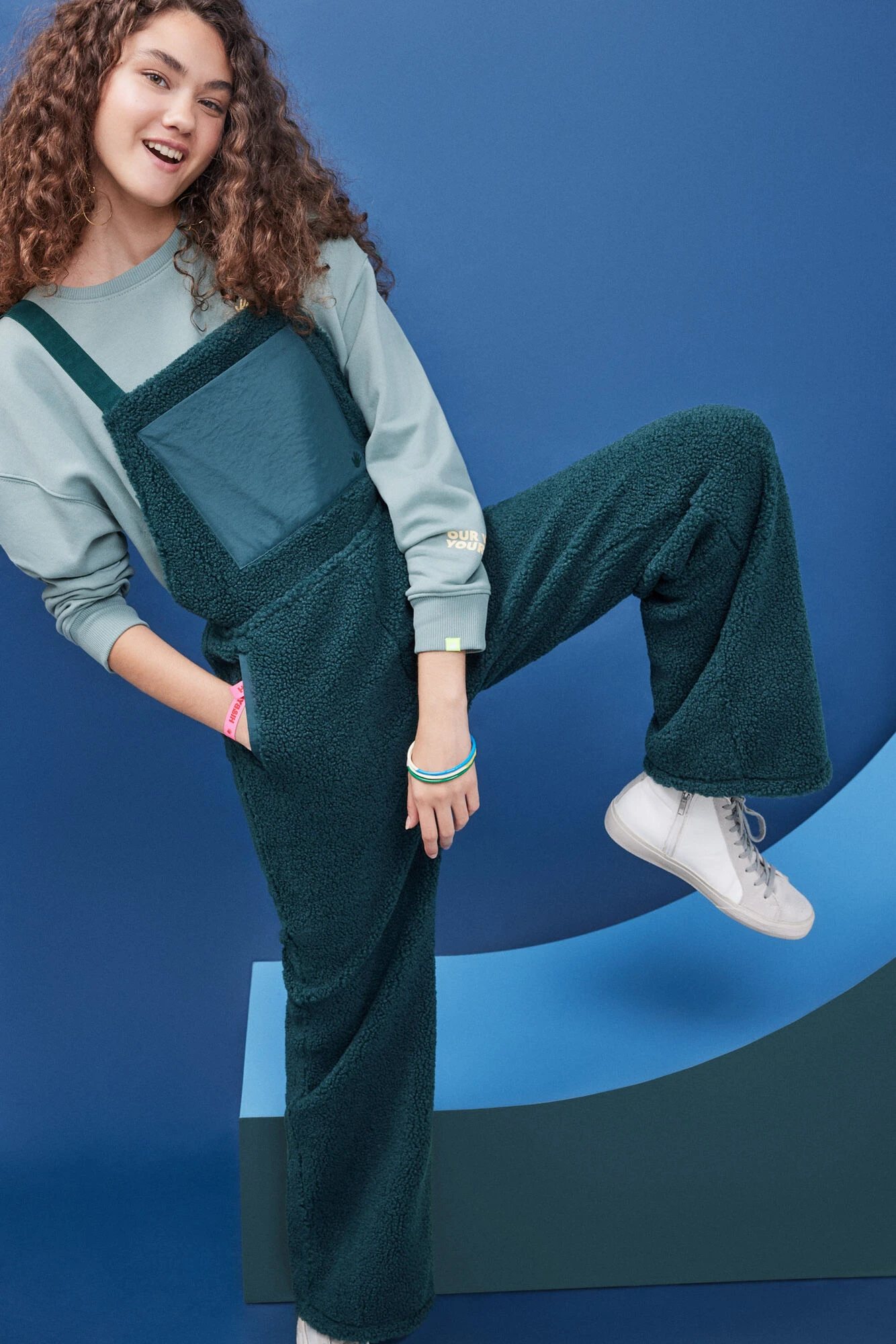 Women'secret Peto Largo Borreguito Verde 6 Women'secret Peto Largo Borreguito Verde – Image 6