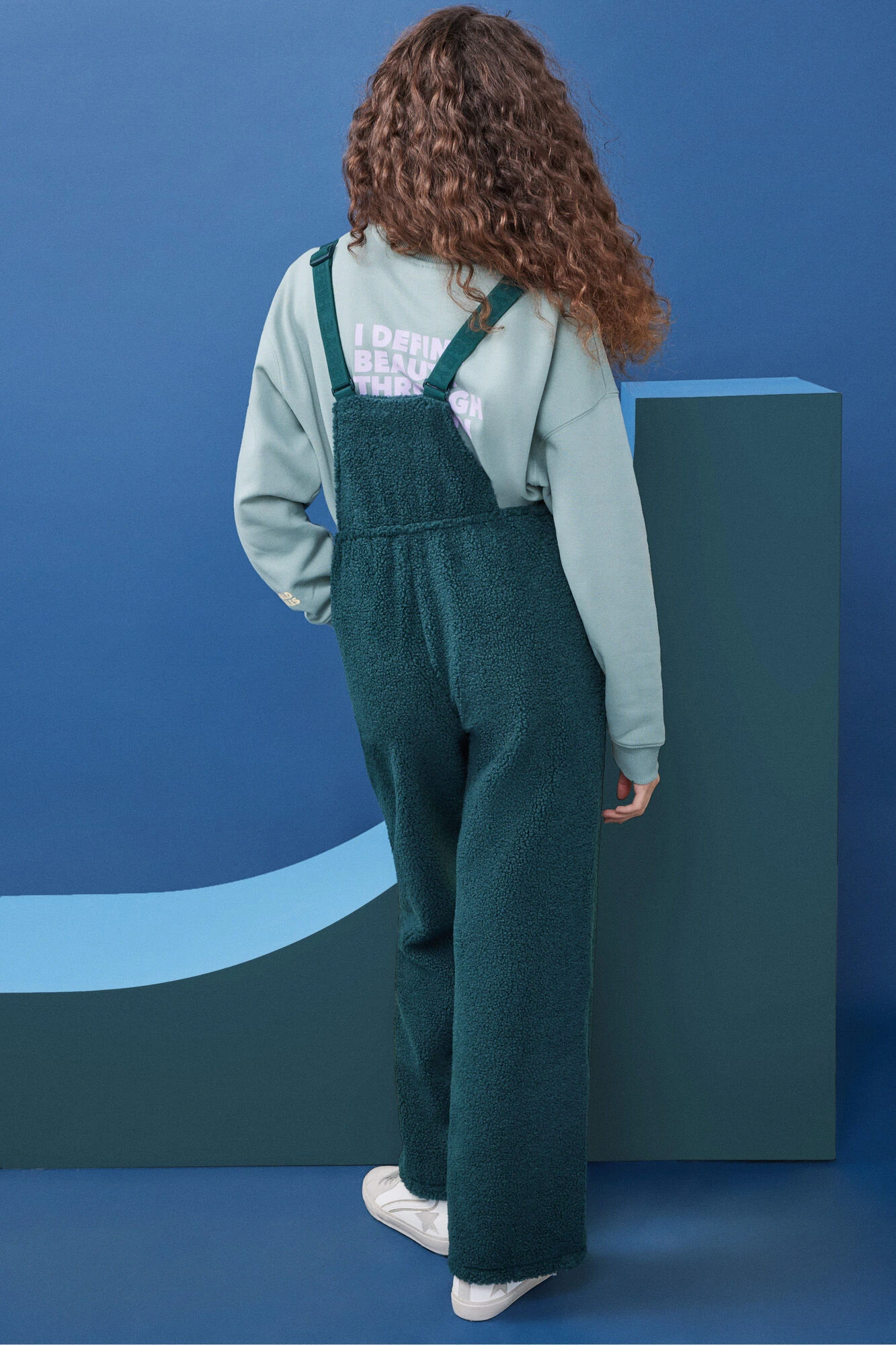 Women'secret Peto Largo Borreguito Verde 7 Women'secret Peto Largo Borreguito Verde – Image 7