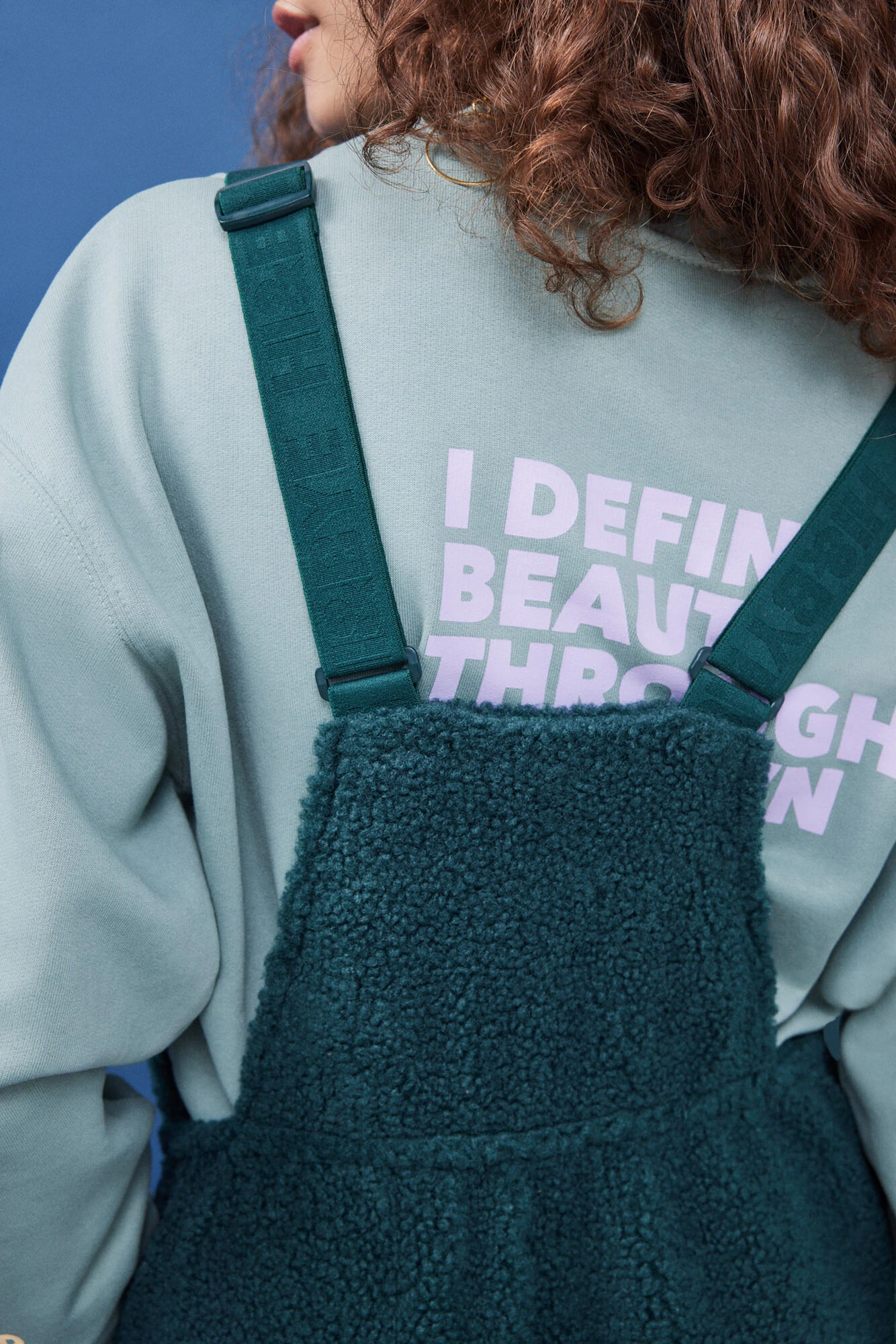 Women'secret Peto Largo Borreguito Verde 8 Women'secret Peto Largo Borreguito Verde – Image 8