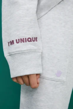 Women'secret Sudadera Felpa Gris Logo Manga -Women'secret Soldes Magasin P 169600841D1