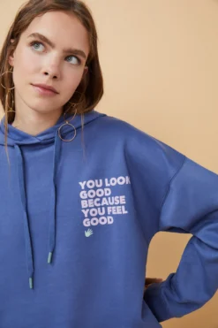 Women'secret Sudadera Capucha Felpa Azul Logo 13 Women'secret Sudadera Capucha Felpa Azul Logo -Women'secret Soldes Magasin P 169601117D4