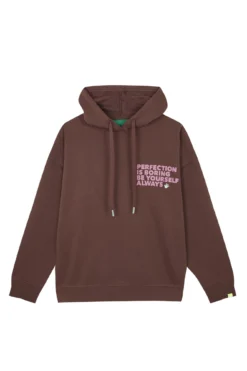 Women'secret Sudadera Capucha Felpa Marrón -Women'secret Soldes Magasin P 169602531D8