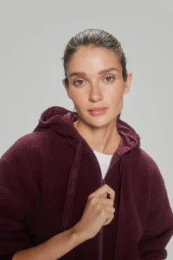 Women'secret Sudadera Borreguito Capucha -Women'secret Soldes Magasin P 252650966D2