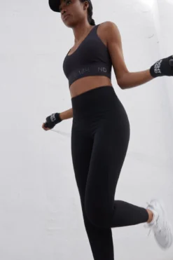 Women'secret Legging Negro Microfibra Power Sculpt