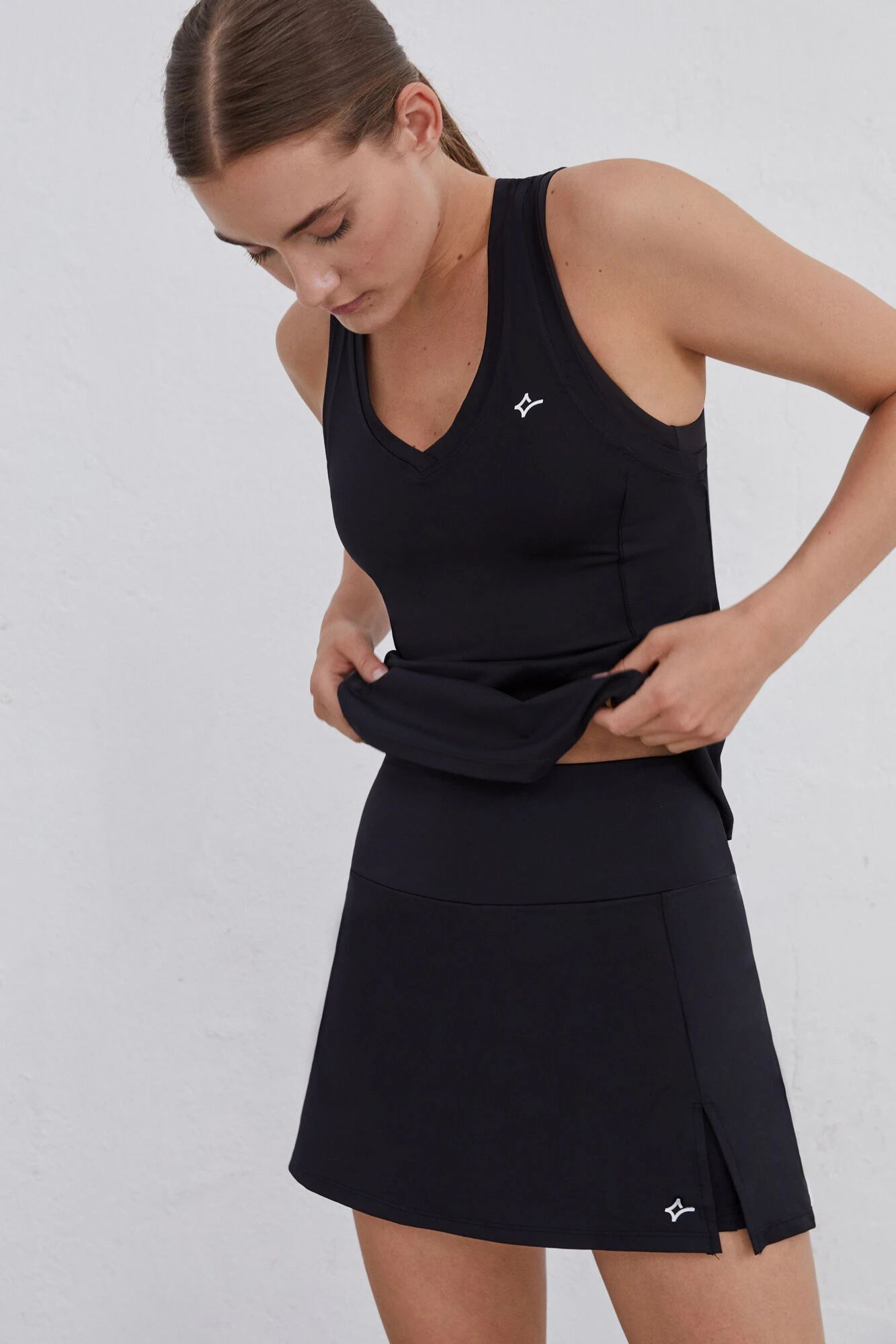 Women'secret Falda Malla Interior Negro 1 Women'secret Falda Malla Interior Negro