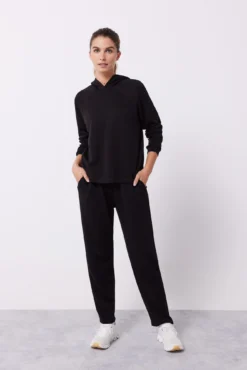 Women'secret Pantalón Jogger Tacto Suave Negro