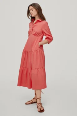 Women'secret Vestido Camisero Algodón -Women'secret Soldes Magasin P 381584363D4