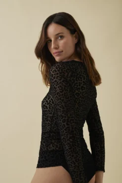 Women'secret Camiseta Manga Larga Animal Print