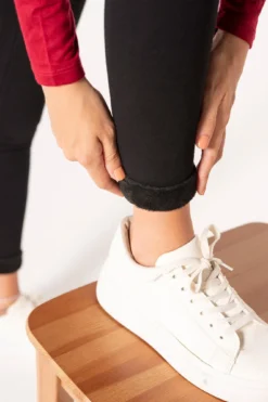 Women'secret Legging Premamá Con Pelo Interior En Negro   -Women'secret Soldes Magasin P 423220801D3