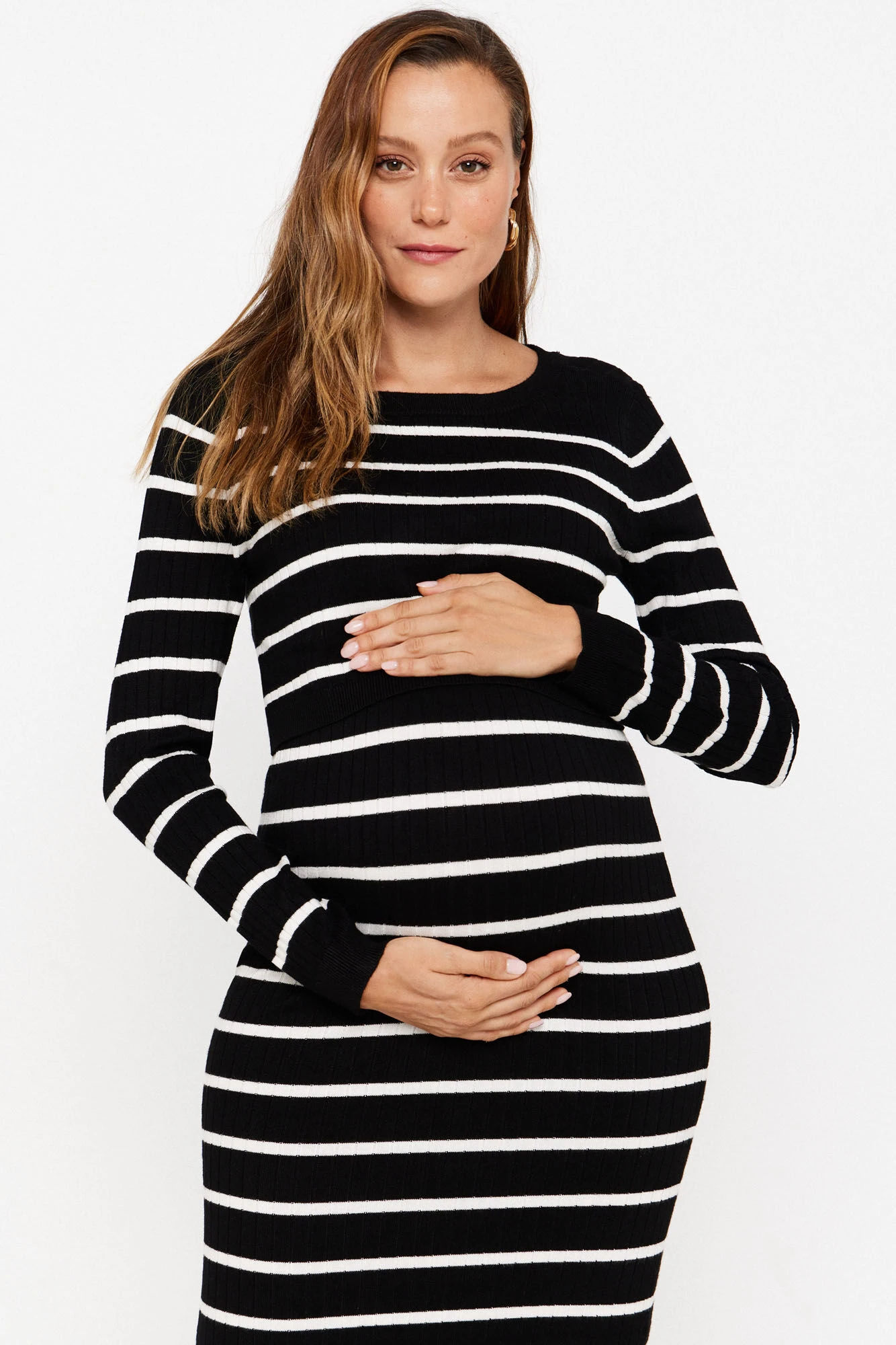 Women'secret Vestido Midi Corte Regular Cuello Alto 2 Women'secret Vestido Midi Corte Regular Cuello Alto – Image 2