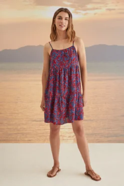 Women'secret Vestido Corto Tirantes Boho