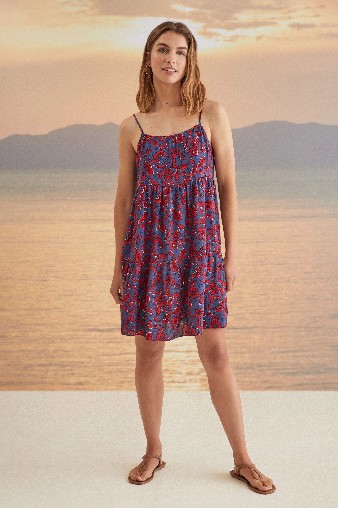 Women'secret Vestido Corto Tirantes Boho 1 Women'secret Vestido Corto Tirantes Boho