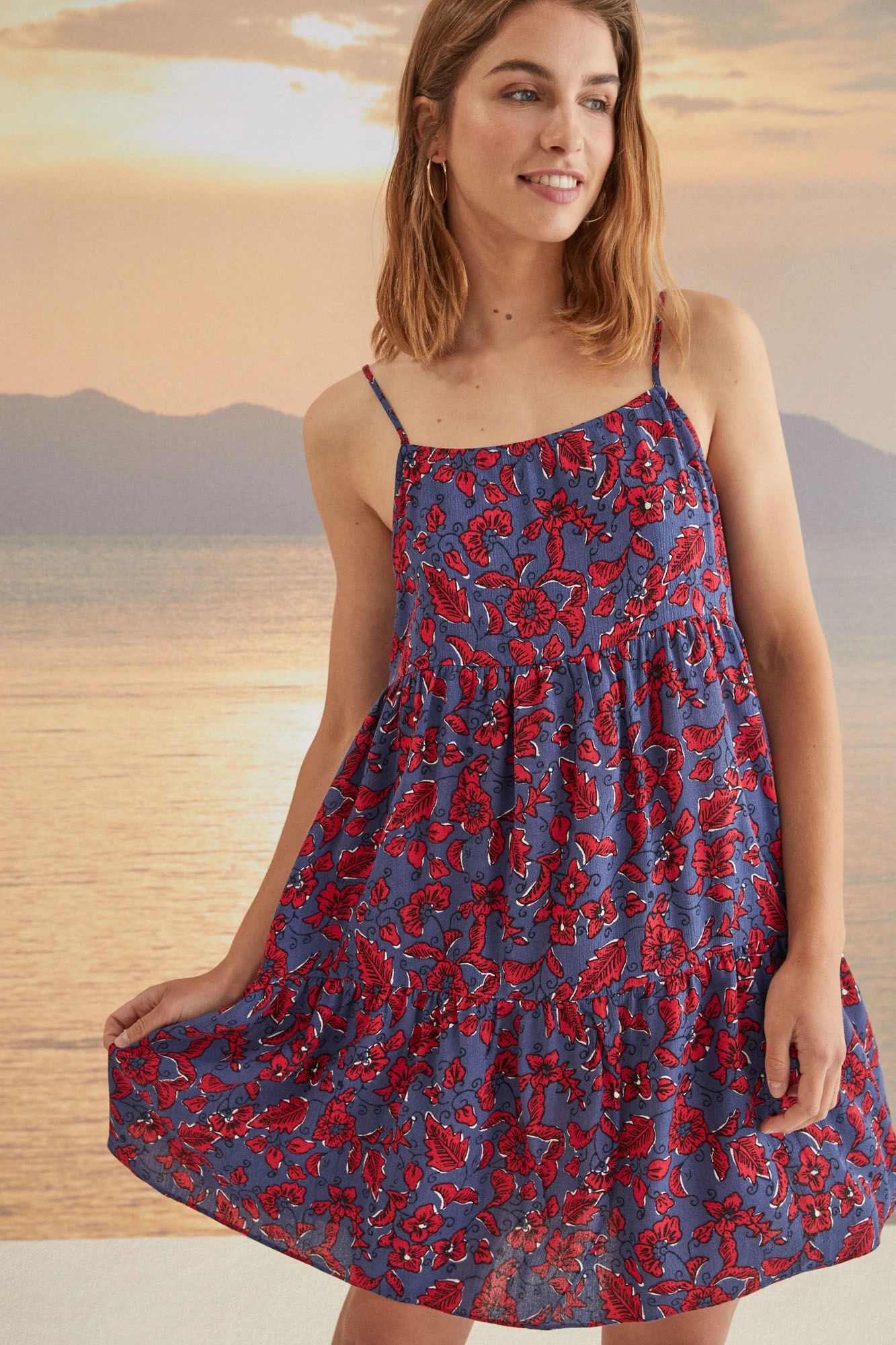 Women'secret Vestido Corto Tirantes Boho 2 Women'secret Vestido Corto Tirantes Boho – Image 2