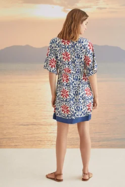 Women'secret Vestido Corto Camisola Estampado -Women'secret Soldes Magasin P 492640219D4