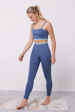 Women'secret Leggings Azul Seamless Comfort