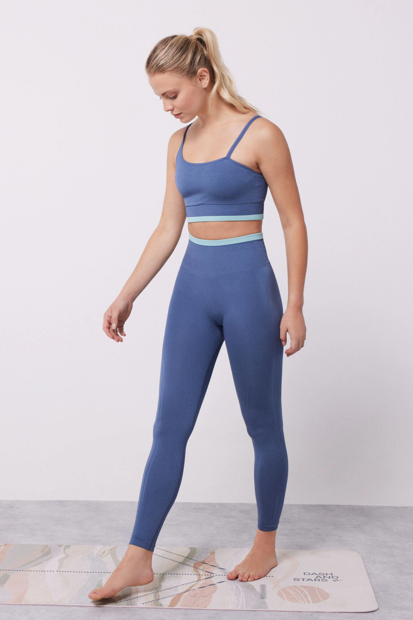 Women'secret Leggings Azul Seamless Comfort 1 Women'secret Leggings Azul Seamless Comfort