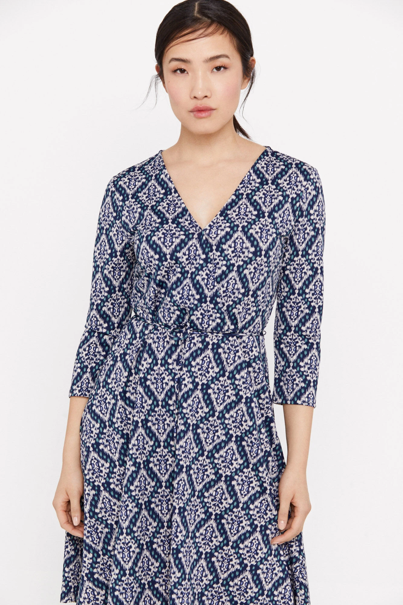 Women'secret Vestido Corto Punto Estampado 3 Women'secret Vestido Corto Punto Estampado – Image 3