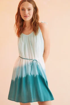 Women'secret Vestido Corto Tirantes Tie Dye