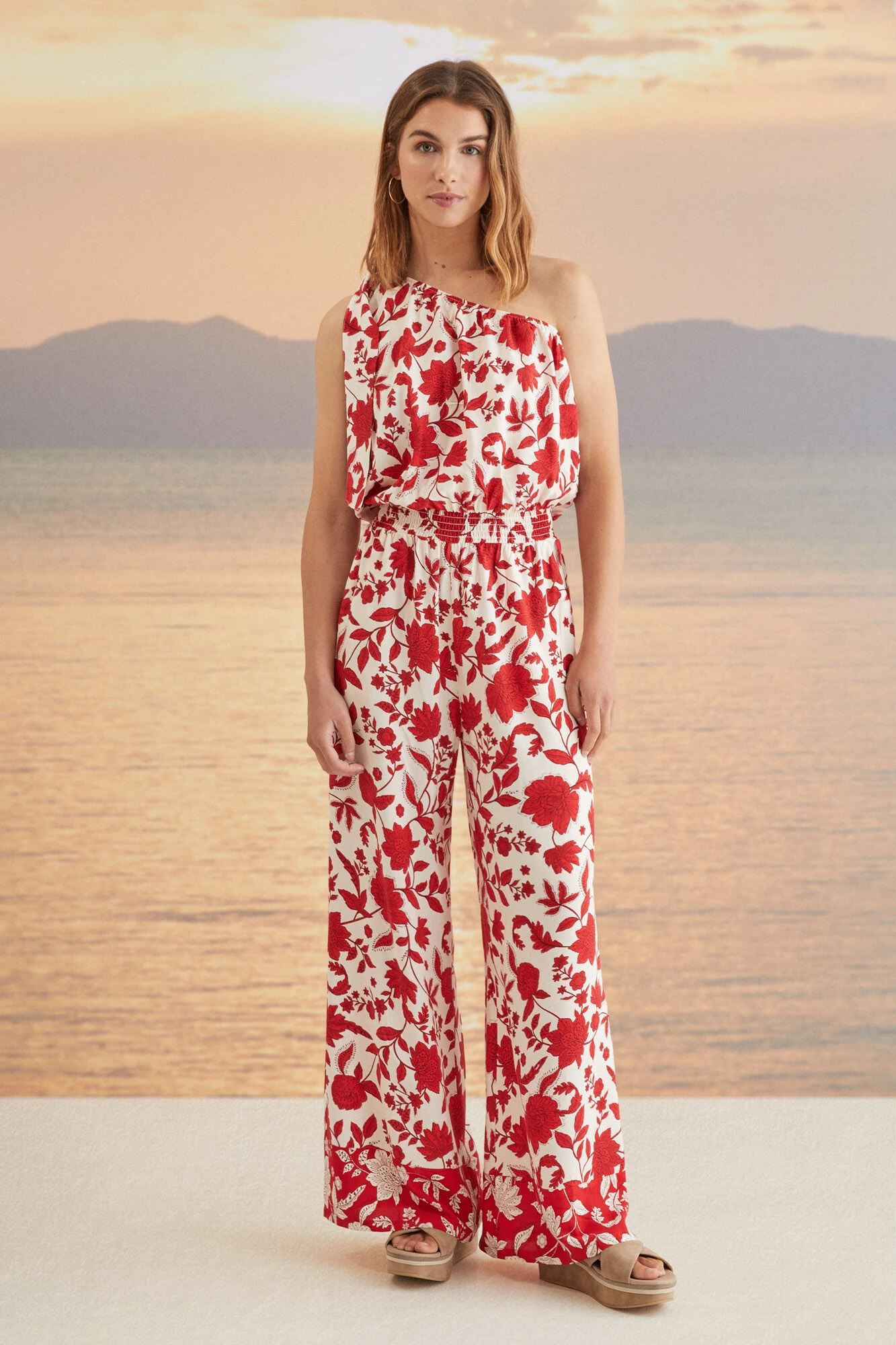 Women'secret Mono Largo Asimétrico Estampado 3 Women'secret Mono Largo Asimétrico Estampado – Image 3