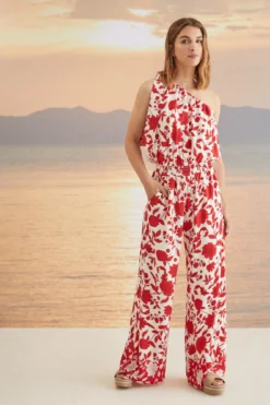 Women'secret Mono Largo Asimétrico Estampado