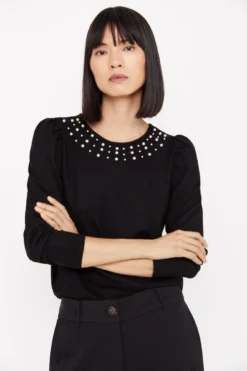 Women'secret Camiseta Perlas Tacto Suave