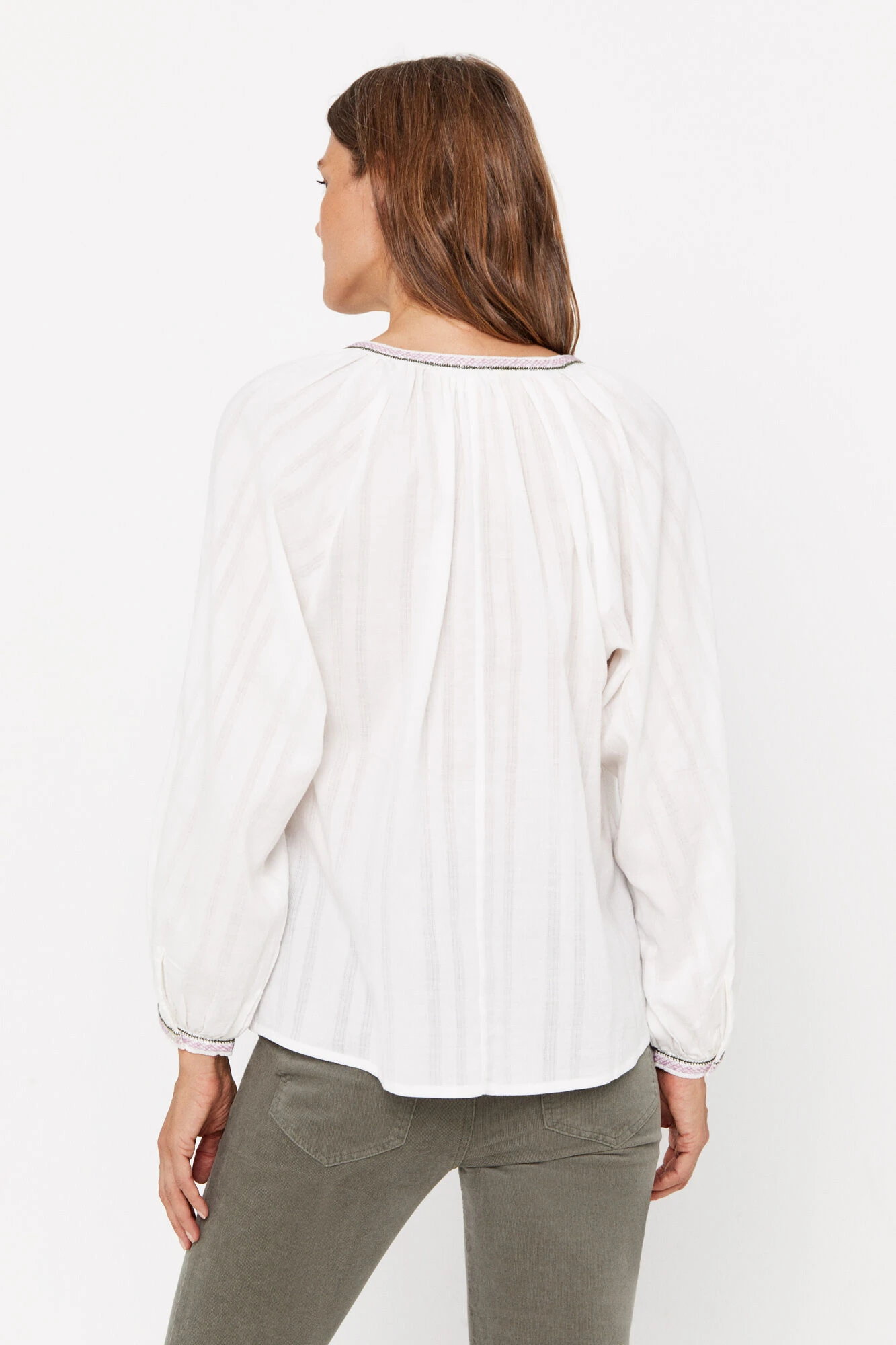 Women'secret Blusa Sostenible Bordada 3 Women'secret Blusa Sostenible Bordada – Image 3