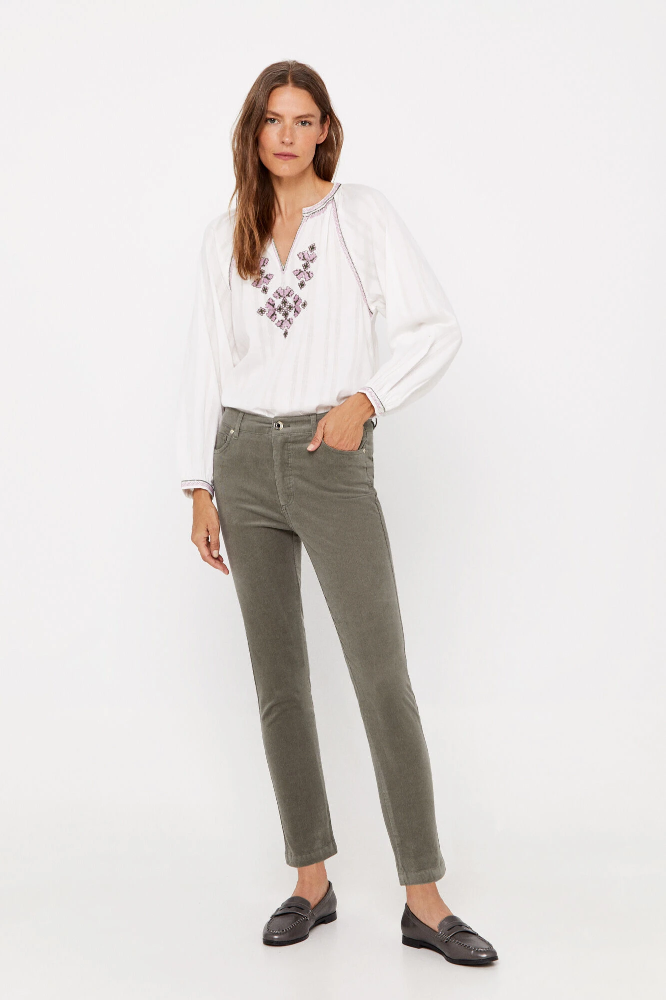 Women'secret Blusa Sostenible Bordada 4 Women'secret Blusa Sostenible Bordada – Image 4