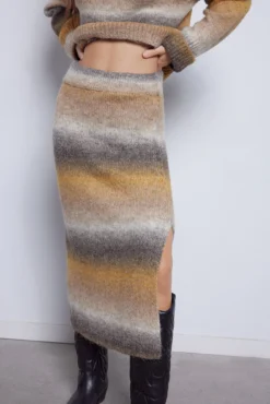 Women'secret Falda Punto Degradé -Women'secret Soldes Magasin P 572641909D2