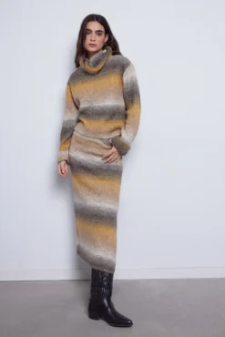 Women'secret Falda Punto Degradé