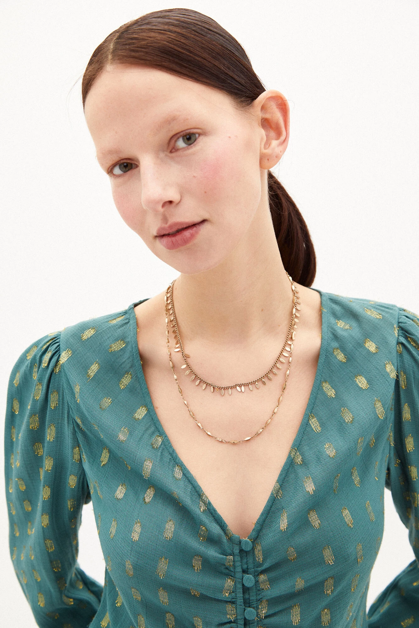 Women'secret Aroa Blusa Con Lurex 4 Women'secret Aroa Blusa Con Lurex – Image 4