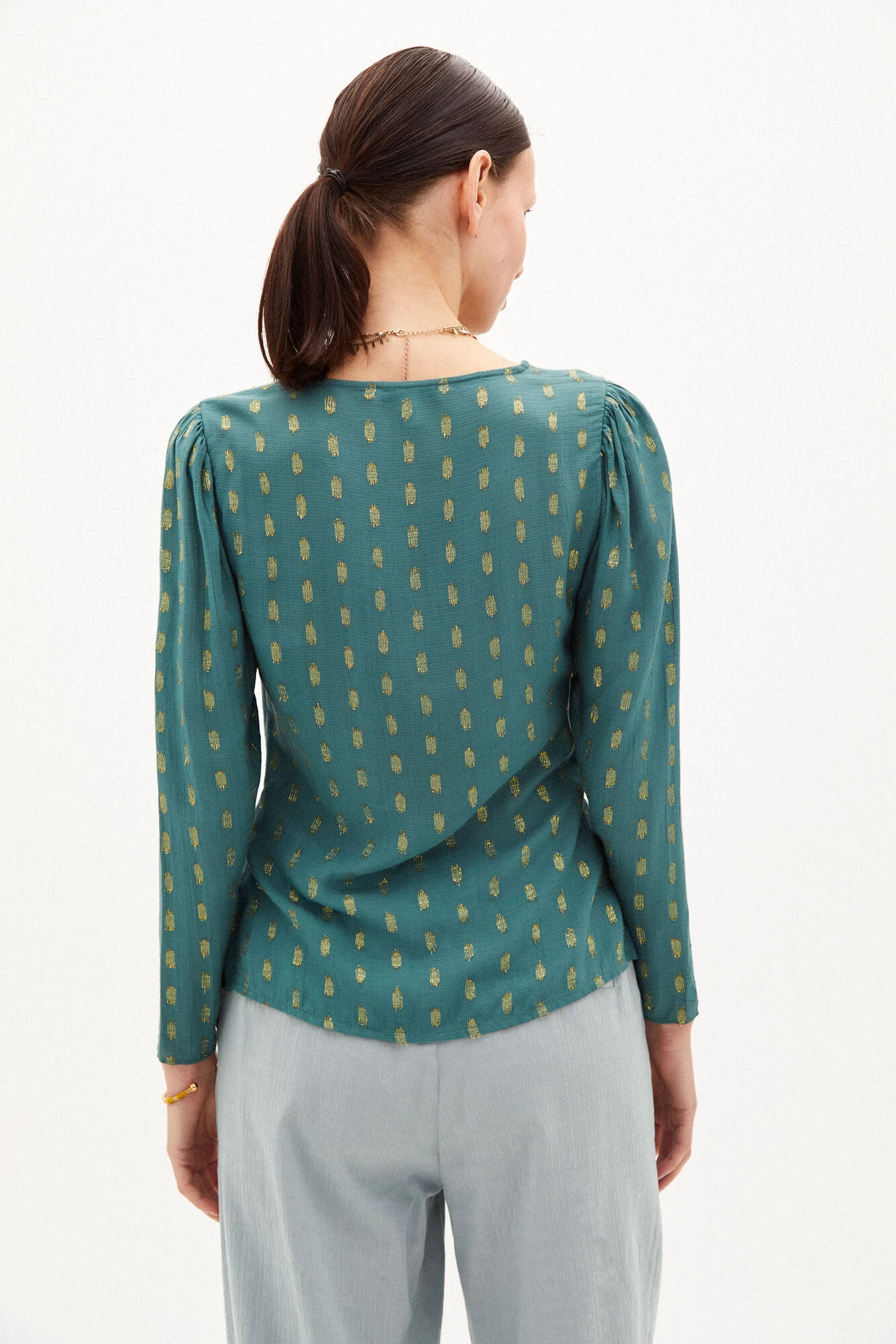 Women'secret Aroa Blusa Con Lurex 5 Women'secret Aroa Blusa Con Lurex – Image 5