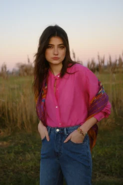 Women'secret Emma Camisa Fluida Con Seda