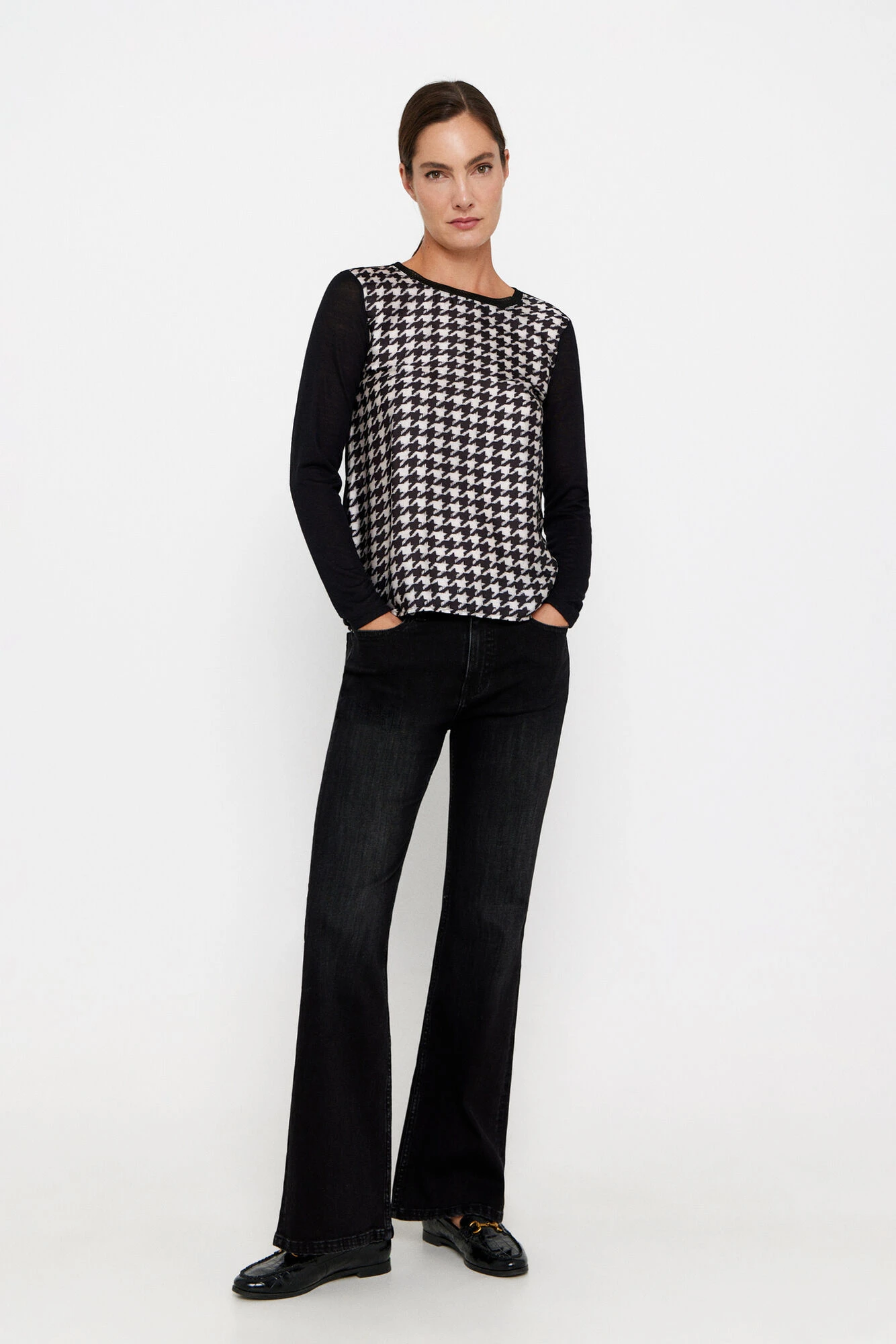 Women'secret Top Combinado Estampado 4 Women'secret Top Combinado Estampado – Image 4