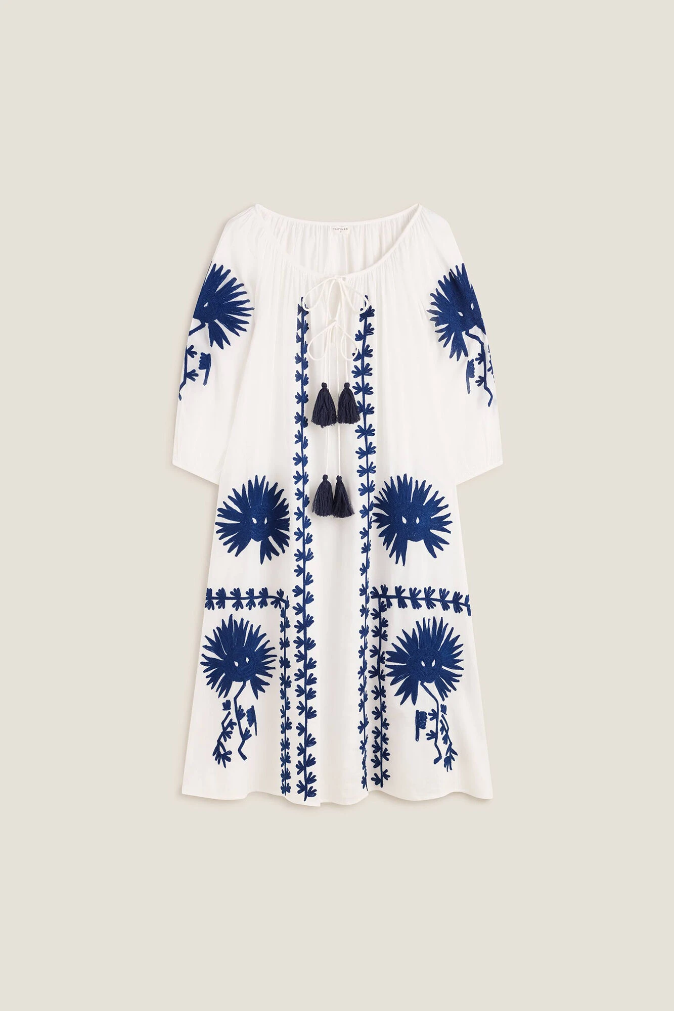 Women'secret Túnica Algodón Larga Bordada 6 Women'secret Túnica Algodón Larga Bordada – Image 6