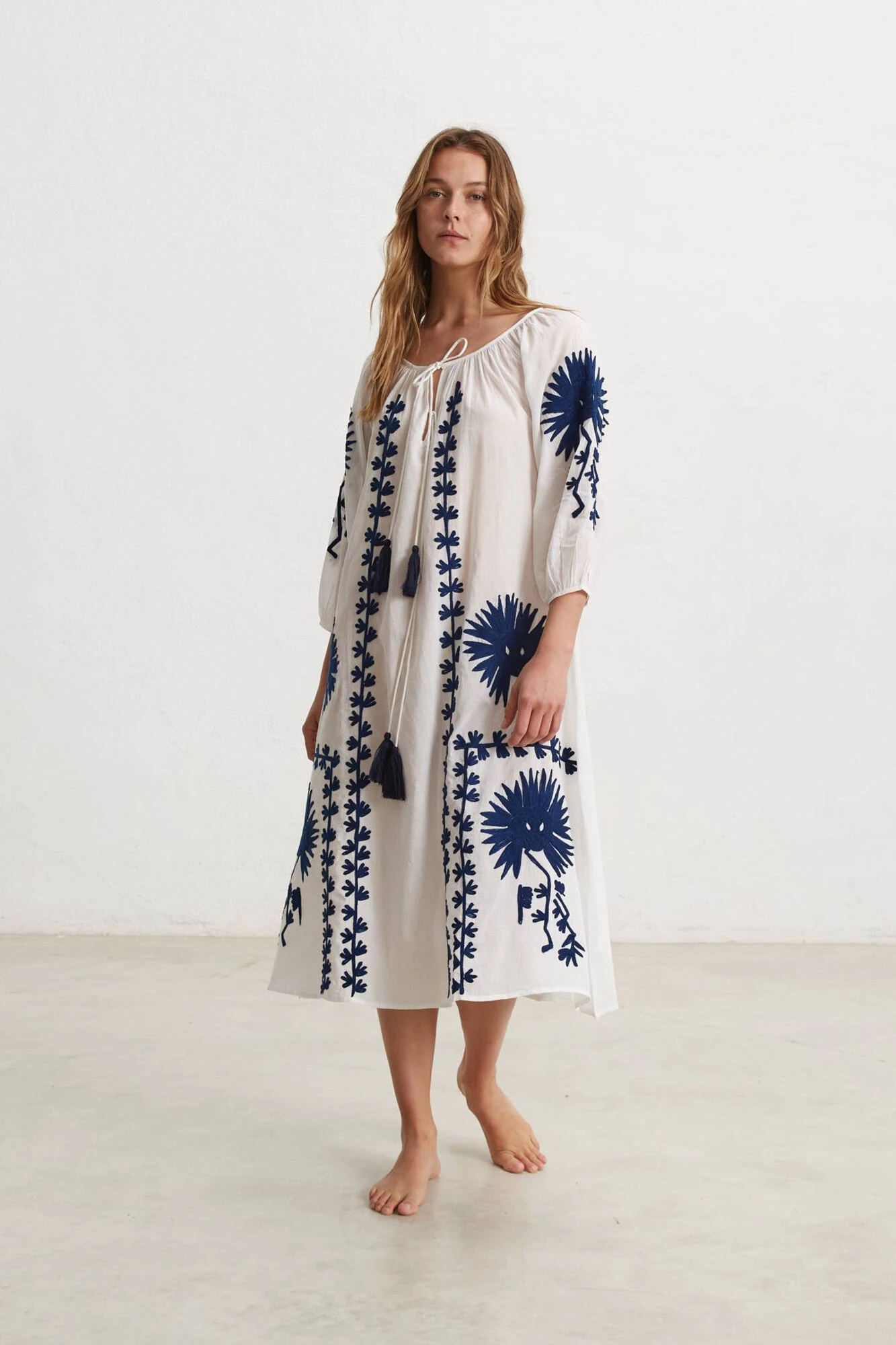 Women'secret Túnica Algodón Larga Bordada 1 Women'secret Túnica Algodón Larga Bordada